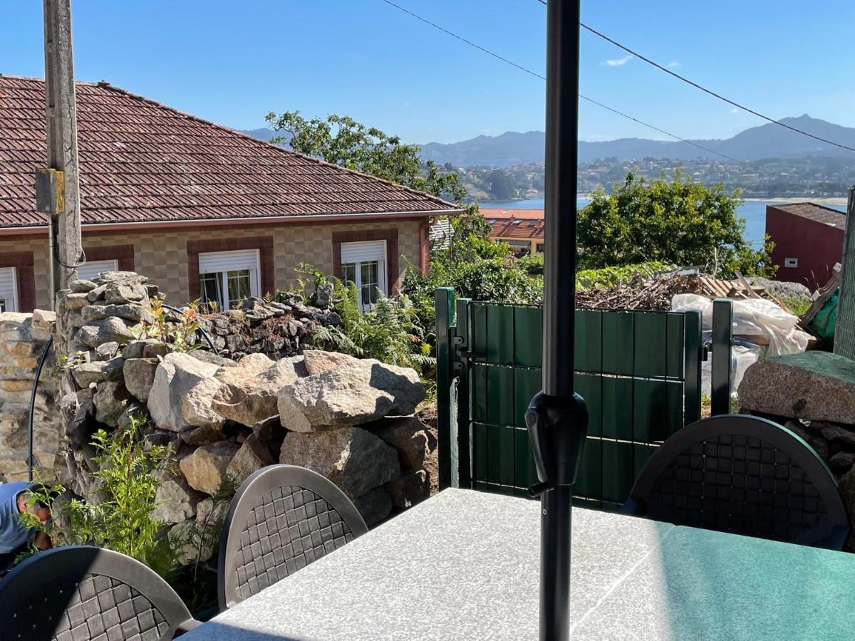 Casita Independiente Y Tres Apartamentos Con Piscina Ladeira Playa Baiona Dış mekan fotoğraf